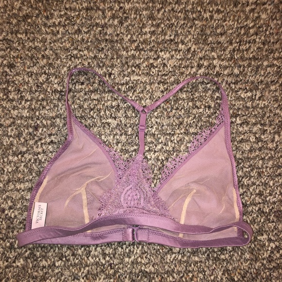 Lot of 2 Victoria’s Secret triangle lace bralettes - Picture 3 of 5